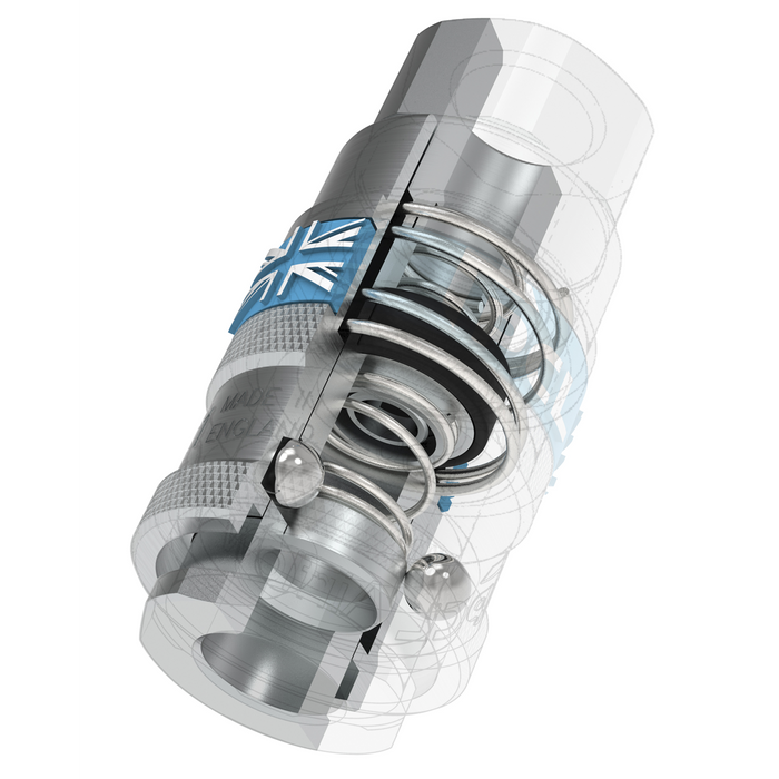 PCL Air Tool Coupling Kit 1/4"BSPT 3pc | AC60