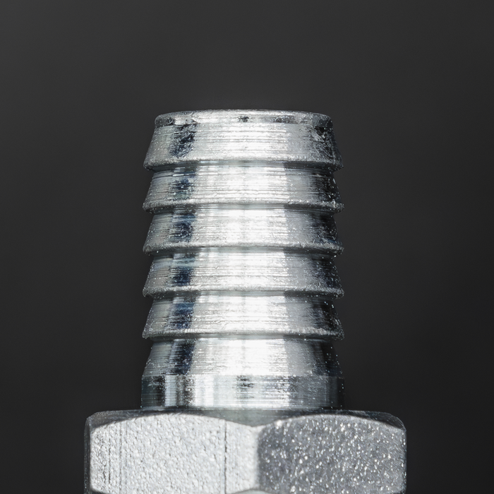 PCL Screwed Tailpiece Male 1/2"BSPT - 1/2" Hose - Pack of 2 | AC99