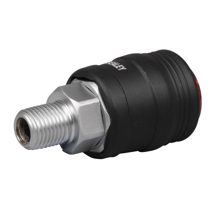 High Flow Coupling Body Male 1/4"BSPT | ACH01