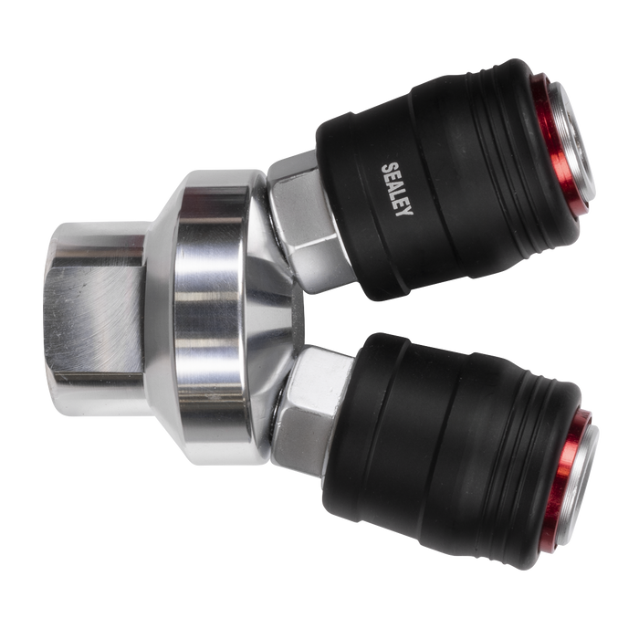 High Flow Twin Coupling Body Female Thread 1/4"BSPT | ACH55