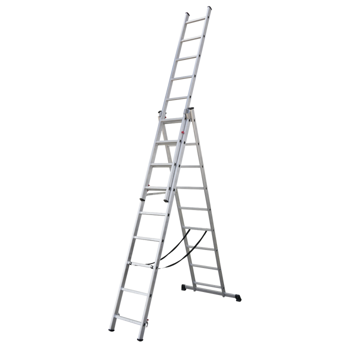 Extension Combination Ladder 3 x 9 Aluminium - EN 131 | ACL3
