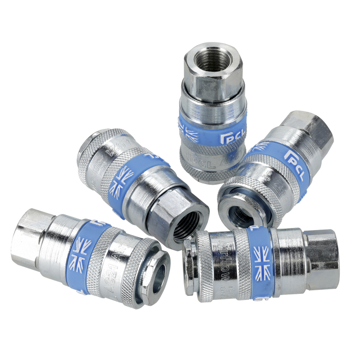 PCL Coupling Body Female 1/4"BSPT - Pack of 5 | ACP13