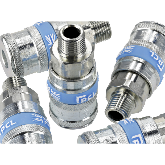 PCL Coupling Body Male 1/4"BSPT - Pack of 5 | ACP16