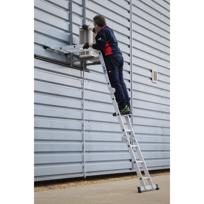 4-Way Aluminium Folding Platform Ladder - EN 131 | AFPL1