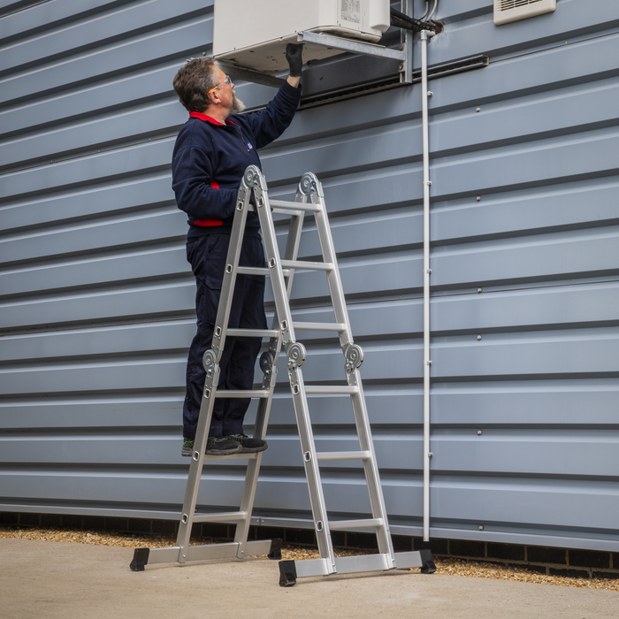 4-Way Aluminium Folding Platform Ladder - EN 131 | AFPL1