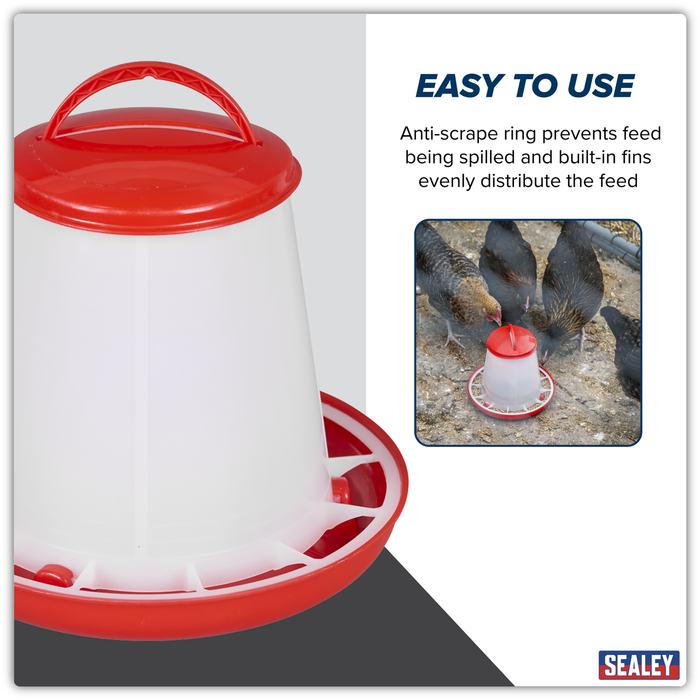 Poultry Feeder 1.5kg | AFT02