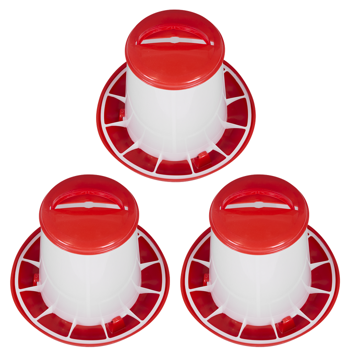 Poultry Feeder 3kg - Pack of 3 | AFT033