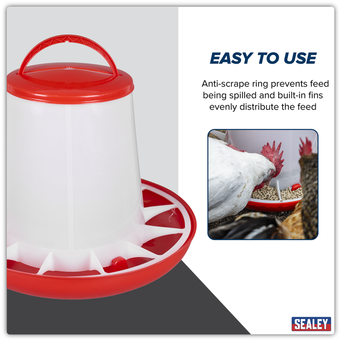 Poultry Feeder 6kg | AFT04