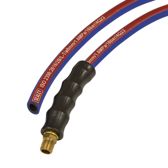 Extra-Heavy-Duty Air Hose with 1/4"BSP Unions 10m x 8mm | AH10R