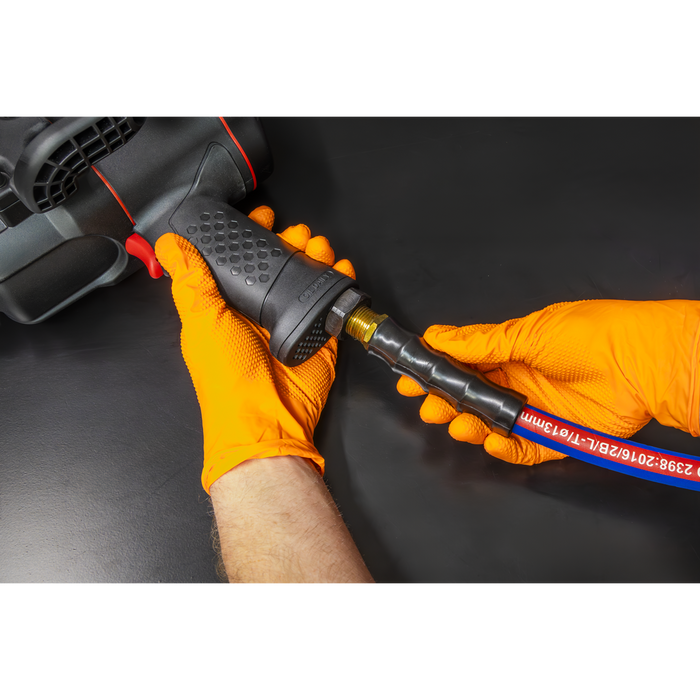 Extra-Heavy-Duty Air Hose with 1/2"BSP Unions 15m x 13mm | AH15R/12