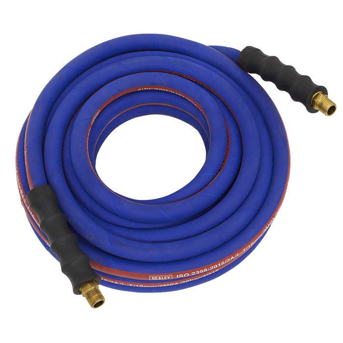 Extra-Heavy-Duty Air Hose with 1/4"BSP Unions 15m x 10mm | AH15R/38