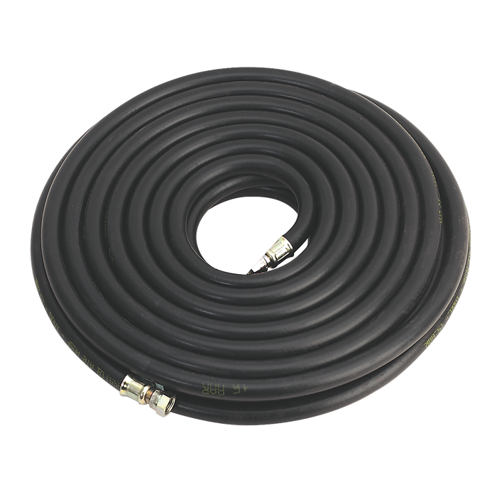 Heavy-Duty Air Hose with 1/4"BSP Unions 15m x 10mm | AH15RX/38
