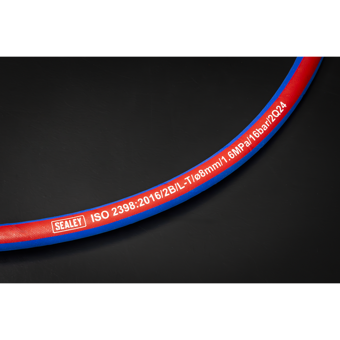 Extra-Heavy-Duty Air Hose with 1/4"BSP Unions with 15m x 8mm | AH15R