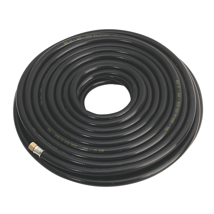 Heavy-Duty Air Hose with 1/4"BSP Unions 20m x 8mm | AH20RX