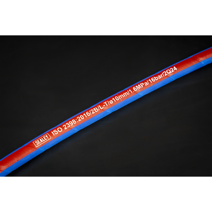 Extra-Heavy-Duty Air Hose with 1/4"BSP Unions 30m x 10mm | AH30R/38