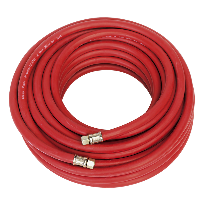 Air Hose with 1/4"BSP Unions 20m x 8mm | AHC20