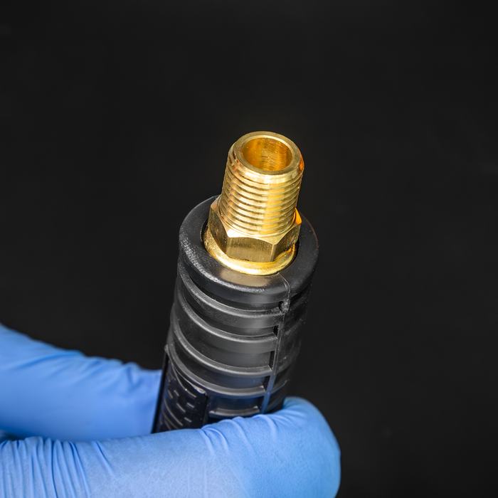 High-Visibility Hybrid Air Hose with 1/4"BSP Unions 20m x 10mm | AHHC2038