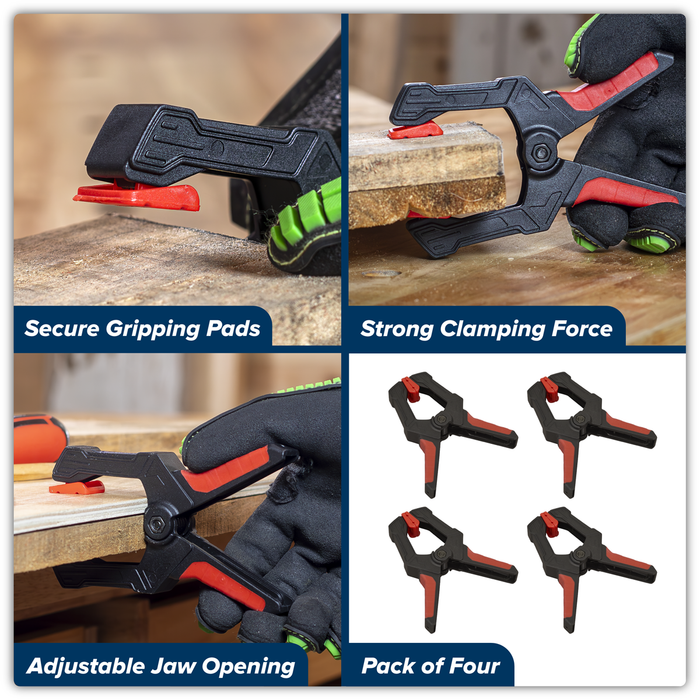 Spring Clamp Set 60mm 4pc | AK044
