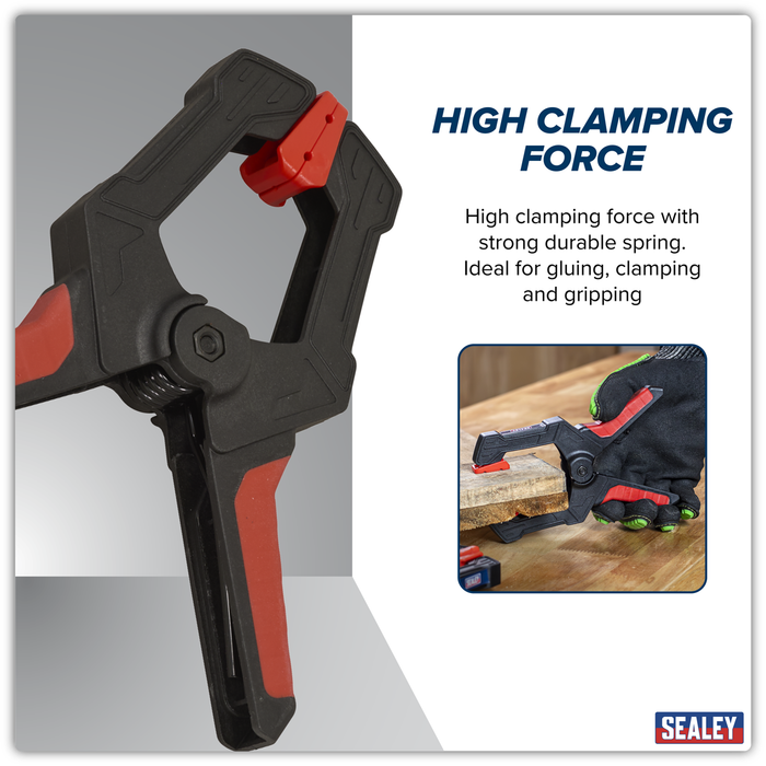 Spring Clamp Set 80mm 4pc | AK064