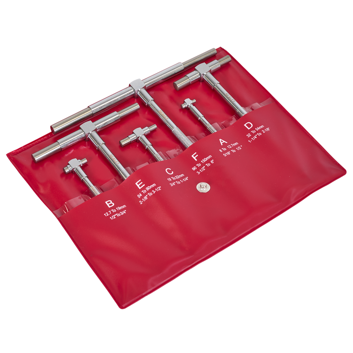 Telescopic Bore Gauge Set 6pc | AK10115