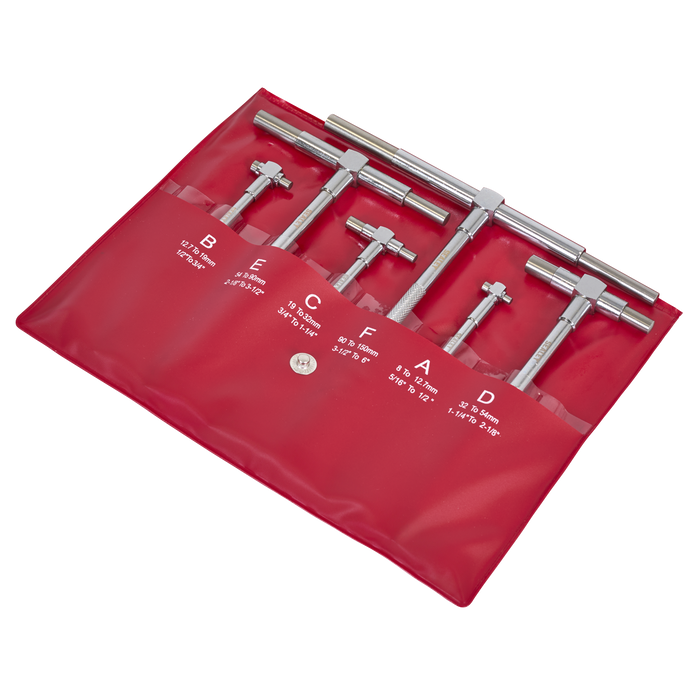 Telescopic Bore Gauge Set 6pc | AK10115