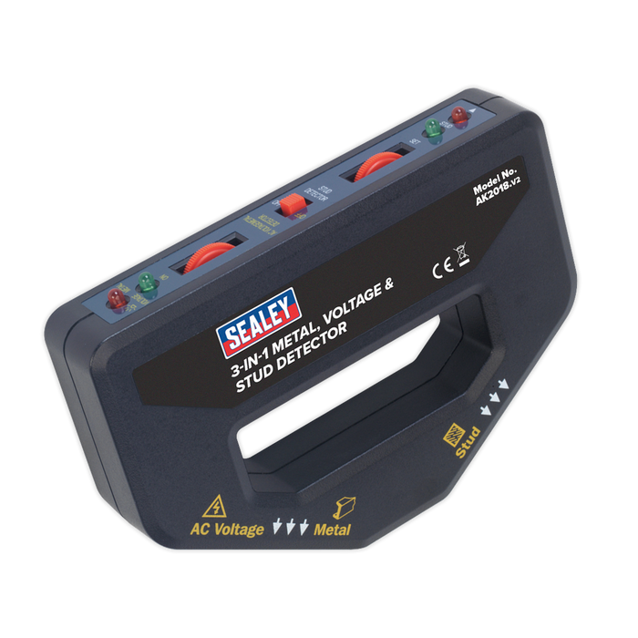 3-in-1 Metal, Voltage & Stud Detector | AK2018