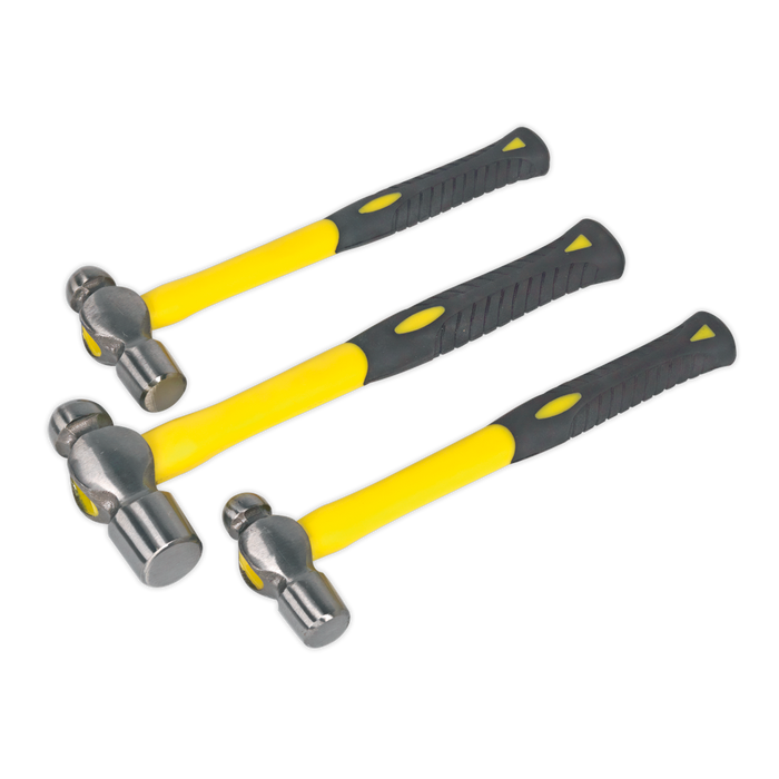 Premier Ball Pein Hammer Set with Fibreglass Shafts 3pc | AK2031