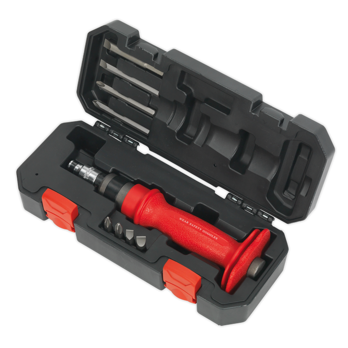 Premier Heavy-Duty Impact Driver Set with Protection Grip 10pc | AK2084