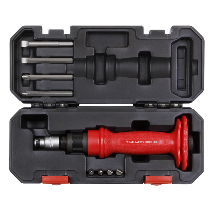 Premier Heavy-Duty Impact Driver Set with Protection Grip 10pc | AK2084