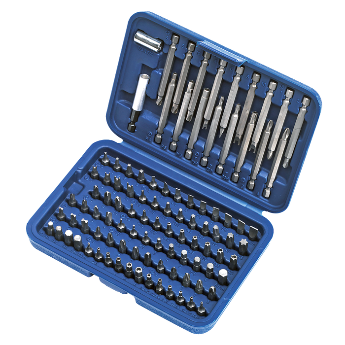 Premier Power Tool/Security Bit Set, Long & Short 99pc | AK2099