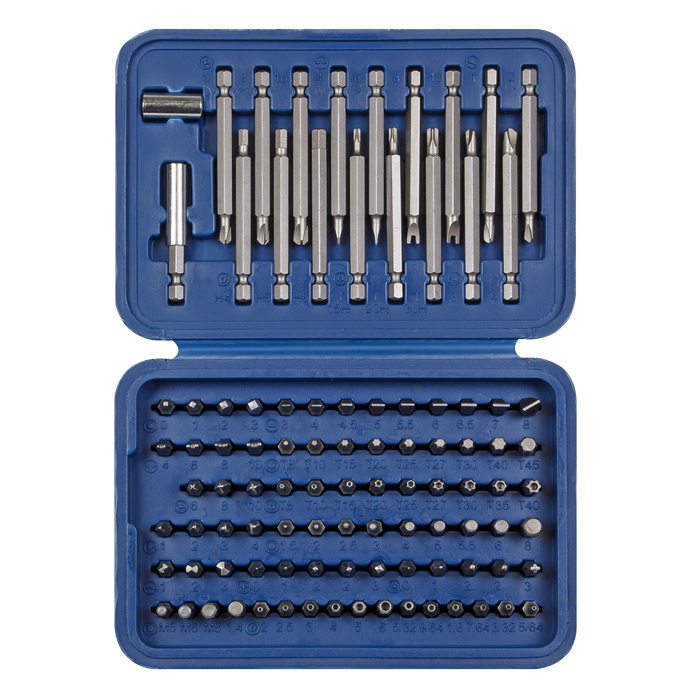 Premier Power Tool/Security Bit Set, Long & Short 99pc | AK2099