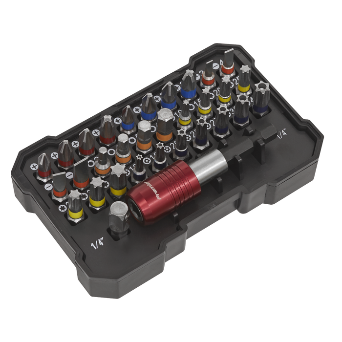 Premier Colour-Coded Power Tool Bit Set 32pc | AK2110