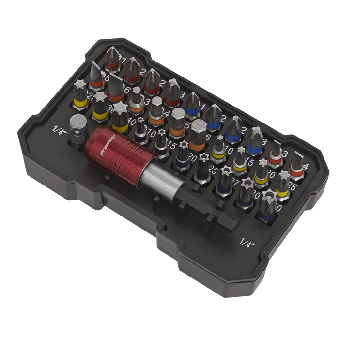 Premier Colour-Coded Power Tool Bit Set 32pc | AK2110
