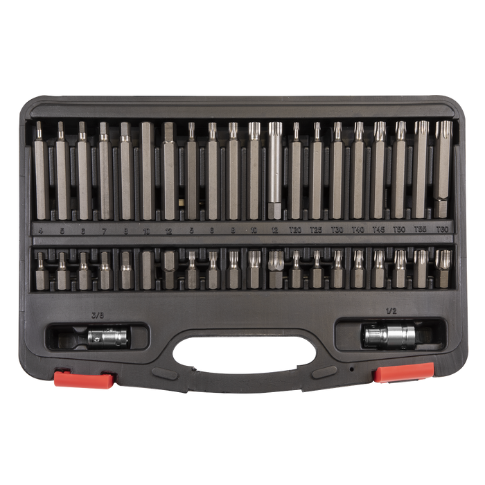 Premier TRX-Star*/Hex/Spline Bit Set 3/8" & 1/2"Sq Drive 42pc | AK21942P