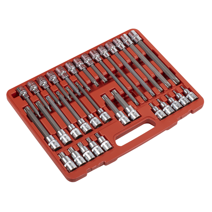 Premier TRX-Star* Socket Bit Set 1/2"Sq Drive 32pc | AK2194