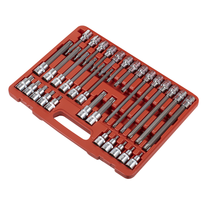Premier TRX-Star* Socket Bit Set 1/2"Sq Drive 32pc | AK2194