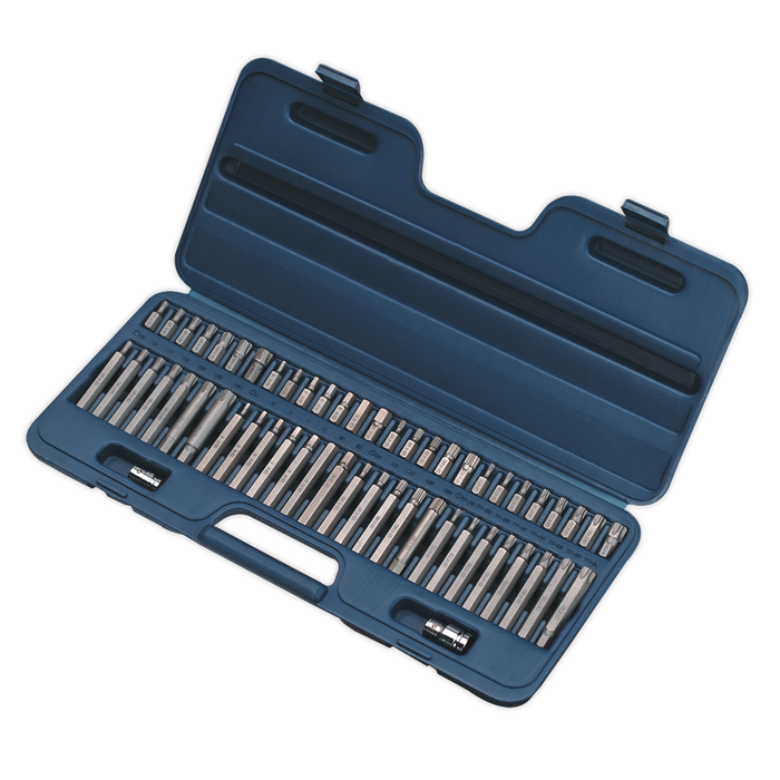 Premier Security TRX-Star*/Hex/Ribe/Spline Bit Set 3/8" & 1/2"Sq Drive 56pc | AK21956