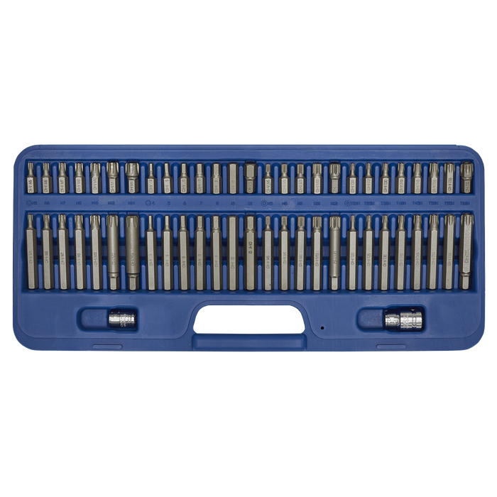 Premier Security TRX-Star*/Hex/Ribe/Spline Bit Set 3/8" & 1/2"Sq Drive 56pc | AK21956