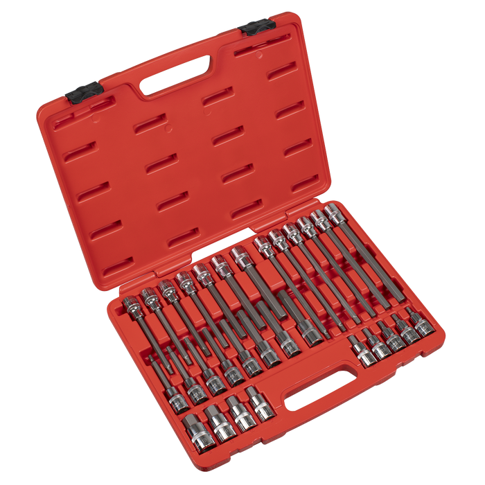 Hex Socket Bit Set 30pc 1/2"Sq Drive | AK2196