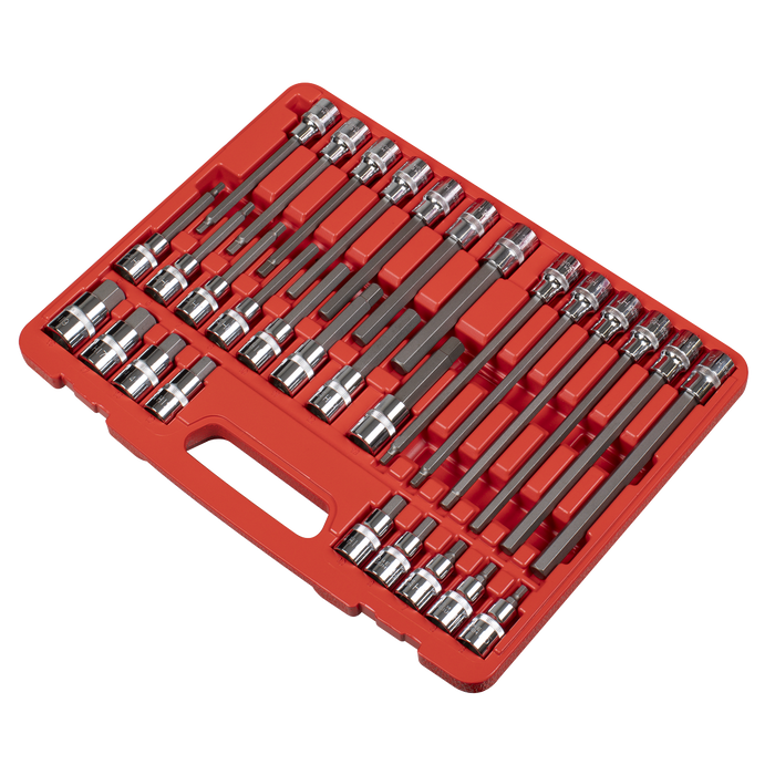 Hex Socket Bit Set 30pc 1/2"Sq Drive | AK2196