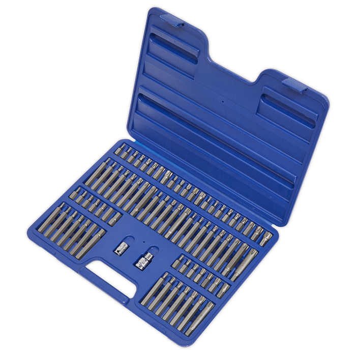 Premier TRX-Star*/Security TRX-Star*/Hex/Ribe/Spline Bit Set 3/8" & 1/2"Sq Drive 74pc | AK21974