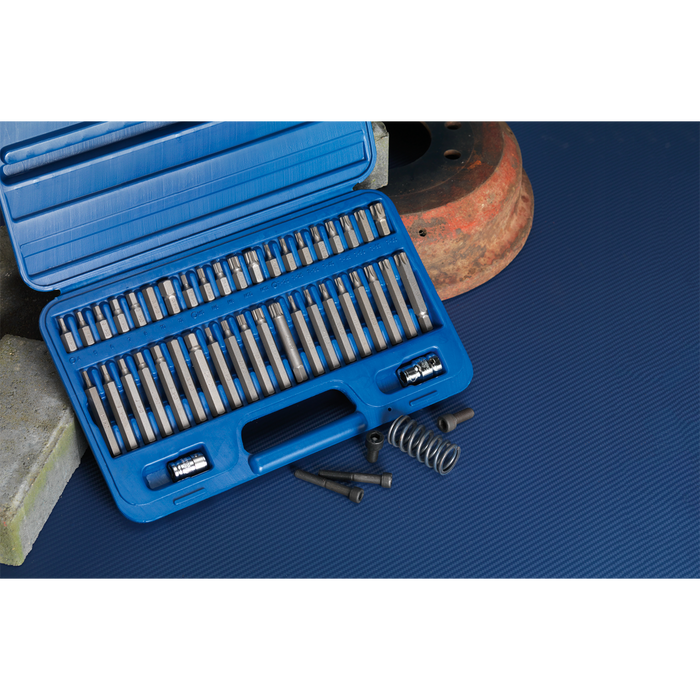 Premier TRX-Star*/Hex/Spline Bit Set 3/8" & 1/2"Sq Drive 42pc | AK219