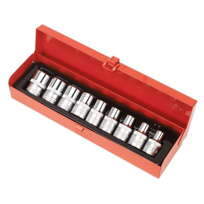 Premier TRX-Star* Female Socket Set 1/2"Sq Drive 9pc | AK230