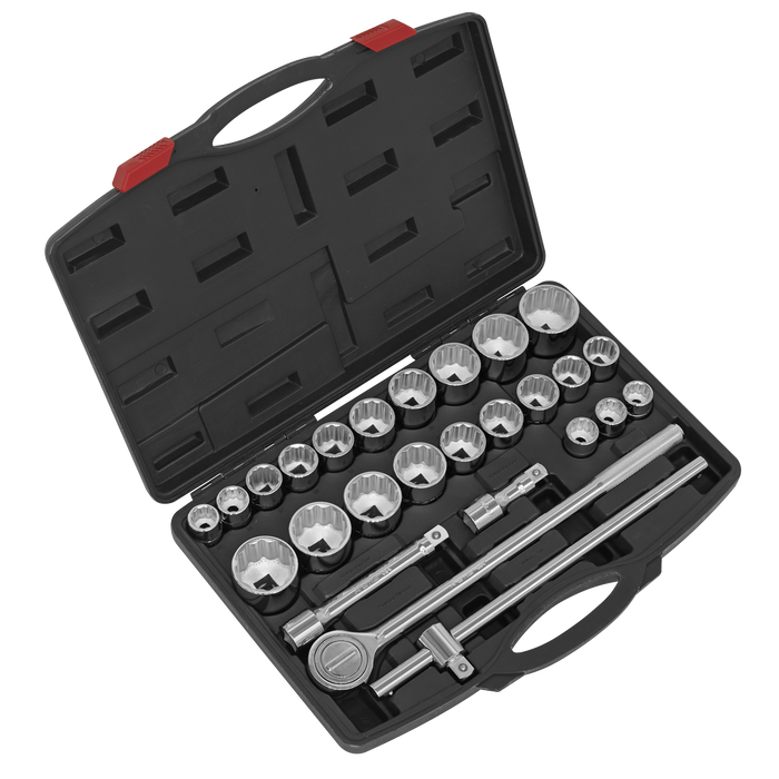 Premier Metric/Imperial Socket Set 3/4"Sq Drive 12-Point 26pc | AK2582