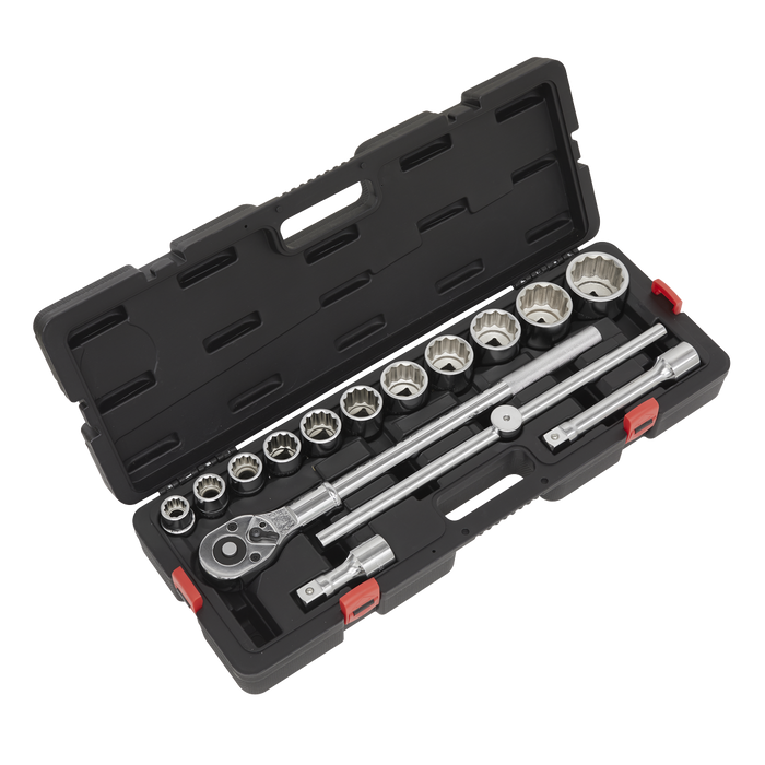Premier Socket Set 3/4"Sq Drive 12-point 15pc | AK2583