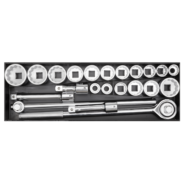 Premier Socket Set 3/4"Sq Drive 12-point 22pc | AK259/CRV