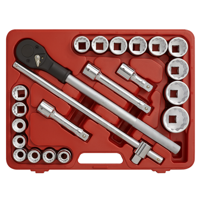 Premier Socket Set 3/4"Sq Drive 12-point 22pc | AK2598