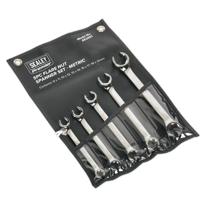 Premier Flare Nut Spanner Set 5pc | AK2651