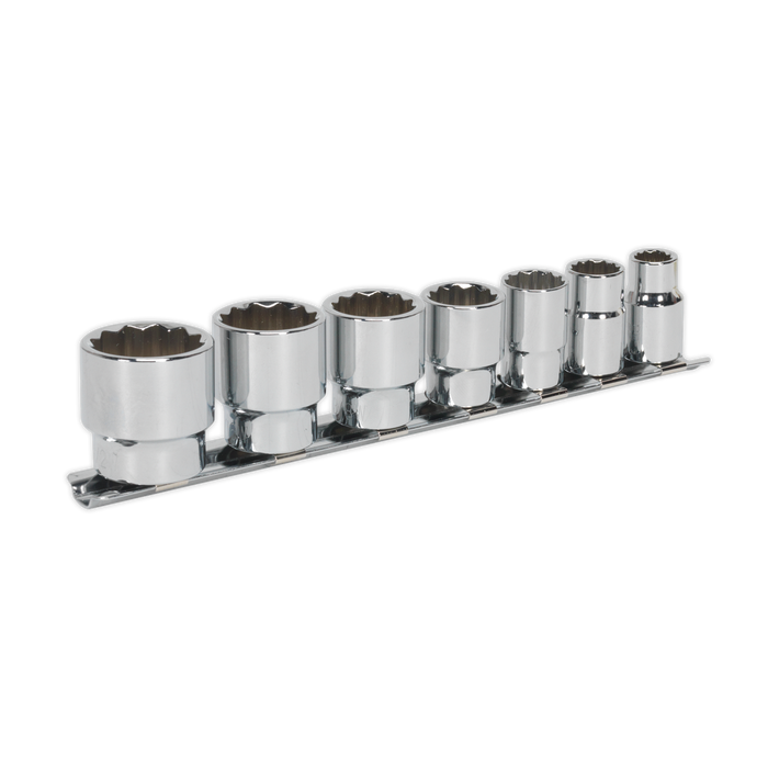 Premier Whitworth Socket Set 3/8"Sq Drive 7pc | AK2676
