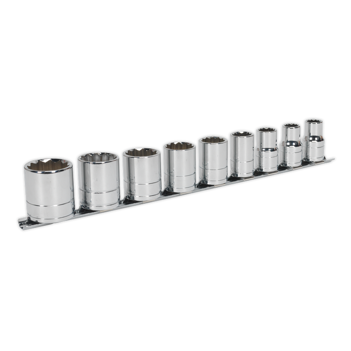 Premier Whitworth Socket Set 1/2"Sq Drive 9pc | AK2677